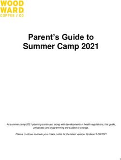Parent's Guide to Summer Camp 2021 - Copper