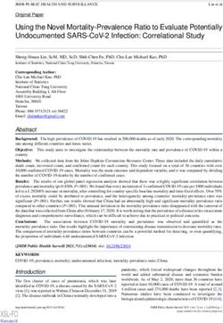 USING THE NOVEL MORTALITY-PREVALENCE RATIO TO EVALUATE POTENTIALLY UNDOCUMENTED SARS-COV-2 INFECTION: CORRELATIONAL STUDY