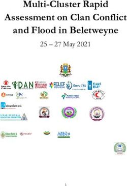 Multi-Cluster Rapid Assessment on Clan Conflict and Flood in Beletweyne 25 - 27 May 2021
