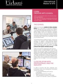 International Master in VFX - L'Idem Barcelona