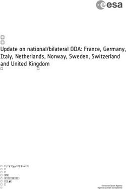 Update on national/bilateral ODA: France, Germany, Italy, Netherlands, Norway, Sweden, Switzerland and United Kingdom - Mariangela Cataldo Draft ...