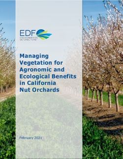 Managing Vegetation for Agronomic and Ecological Benefits in California Nut Orchards - February 2021