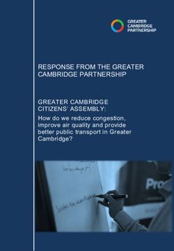 RESPONSE FROM THE GREATER CAMBRIDGE PARTNERSHIP - Greater ...