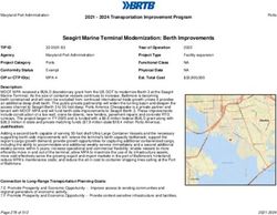 Seagirt Marine Terminal Modernization: Berth Improvements