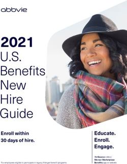 2021 U.S. Benefits New Hire Guide - Educate. Enroll. Engage - AbbVie