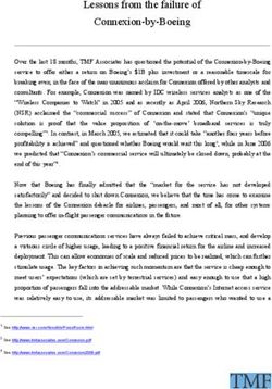 Lessons from the failure of - Connexion-by-Boeing