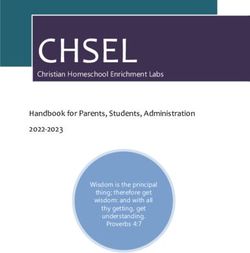 CHSEL Handbook for Parents, Students, Administration 2022-2023 - Christian Homeschool Enrichment Labs