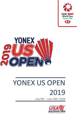 YONEX US OPEN 2019 July 9th - July 14th, 2019 - WWW.YONEXUSOPEN.COM CALIFORNIA STATE UNIVERSITY, FULLERTON - Badminton Pan Am