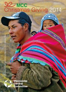 Christmas Giving 2014 - MCC