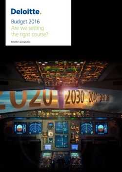 Budget 2016 Are we setting the right course? - Deloitte