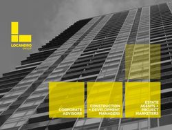 ESTATE AGENTS + PROJECT MARKETERS - CONSTRUCTION + DEVELOPMENT MANAGERS