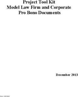 Project Tool Kit Model Law Firm and Corporate Pro Bono Documents - December 2013