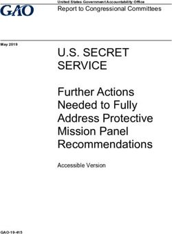 U.S. SECRET SERVICE Further Actions Needed to Fully Address Protective Mission Panel Recommendations - Report to Congressional Committees