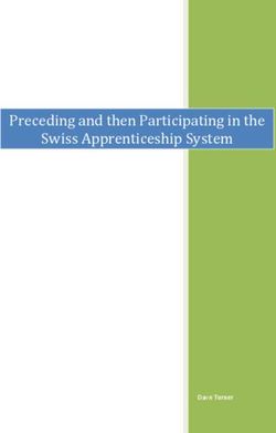 Preceding and then Participating in the Swiss Apprenticeship System - Dave Turner