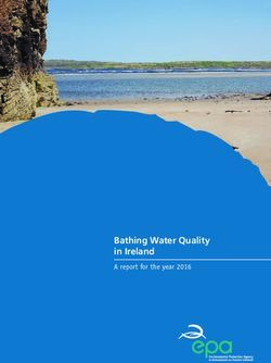 Bathing Water Quality in Ireland - A report for the year 2016 - Environmental Protection ...