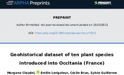 Geohistorical dataset of ten plant species introduced into Occitania (France)