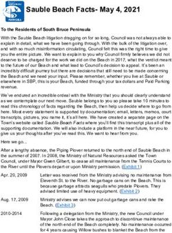 Sauble Beach Facts- May 4, 2021 - South Bruce Peninsula