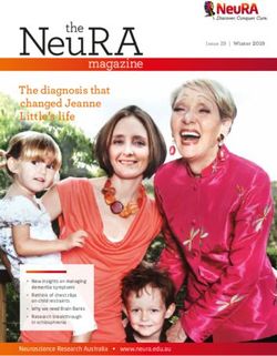 The diagnosis that changed Jeanne Little's life - NeuRA