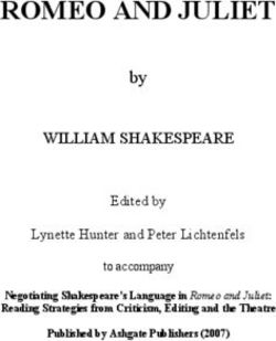 ROMEO AND JULIET by WILLIAM SHAKESPEARE