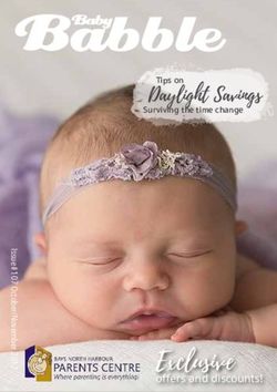 Daylight Savings - offers and discounts! - Tips on Surviving the time change - Bays North Harbour Parents Centre