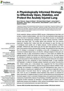 A Physiologically Informed Strategy to Effectively Open, Stabilize, and Protect the Acutely Injured Lung - Frontiers