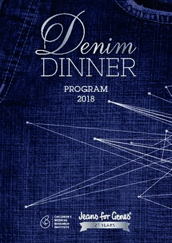 PROGRAM 2018 - Children's Medical Research Institute