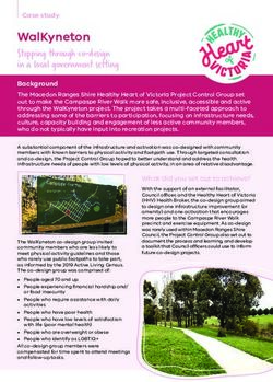 Stepping through co-design in a local government setting - Stepping through co-design in a local ...