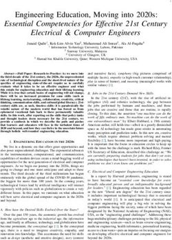 Engineering Education, Moving into 2020s: OSF