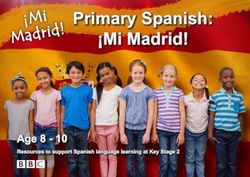 Primary Spanish: Mi Madrid! - Age 8 - 10 Resources to support Spanish ...