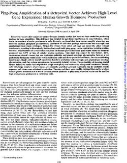 Ping-Pong Amplification of a Retroviral Vector Achieves High-Level Gene Expression: Human Growth Hormone Production