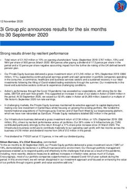 3i Group plc announces results for the six months to 30 September 2020