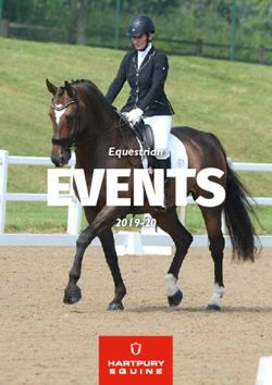 Equestrian 2019-20 - Hartpury College