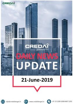 21-June-2019 - CREDAI Bengal Homes