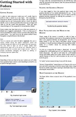 Getting Started with Fedora