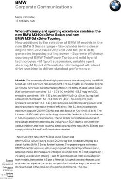 BMW Corporate Communications - BMW Group PressClub