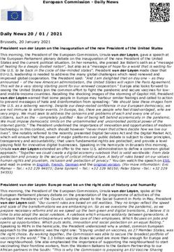 European Commission - Daily News