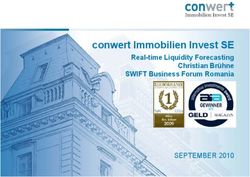 Conwert Immobilien Invest SE - Real-time Liquidity Forecasting Christian Br&uuml;hne SWIFT Business Forum Romania