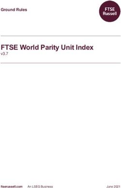 FTSE World Parity Unit Index - v3.7 Ground Rules - FTSE Russell Research Portal