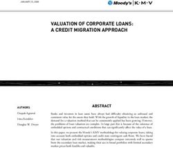 VALUATION OF CORPORATE LOANS: A CREDIT MIGRATION APPROACH