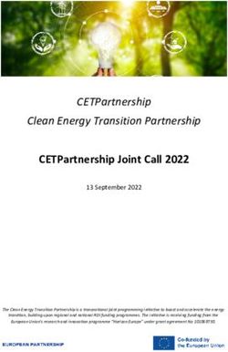 CETPartnership Joint Call 2022 - CETPartnership Clean Energy Transition Partnership