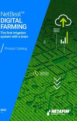 NetBeat DIGITAL FARMING - The first irrigation system with a brain - Netafim