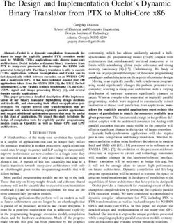 The Design and Implementation Ocelot's Dynamic Binary Translator from PTX to Multi-Core x86