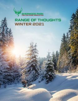 RANGE OF THOUGHTS WINTER 2021 - spfga