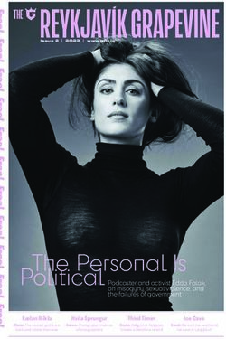 Political Podcaster and activist Edda Falak, MBL