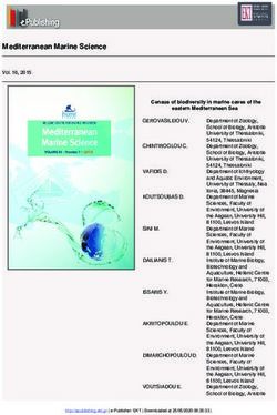 Mediterranean Marine Science