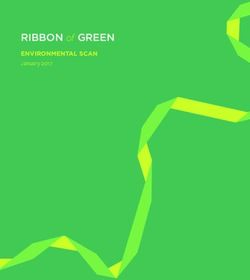 RIBBON of GREEN ENVIRONMENTAL SCAN - January 2017 - City of Edmonton