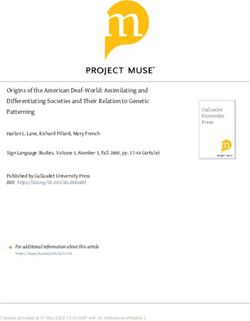 Origins of the American Deaf-World: Assimilating and Differentiating Societies and Their Relation to Genetic Patterning