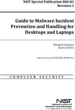Karen Scarfone Guide to Malware Incident Prevention and Handling for Desktops and Laptops