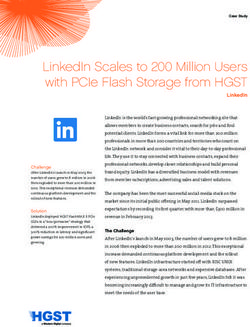 LinkedIn Scales to 200 Million Users with PCIe Flash Storage from HGST
