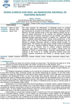 COSIM (COMICS CUM SIM): AN INNOVATIVE MATERIAL IN TEACHING BIOLOGY - Neliti